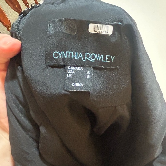 Cynthia Rowley Dree Jumpsuit in Metallic Charcoal - Size 6 - Picture 10 of 13